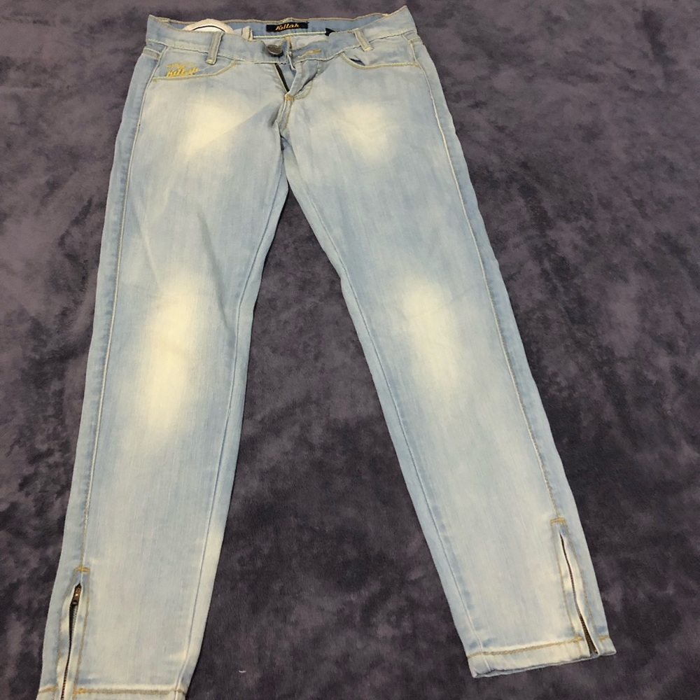 KILLAH Miss Sixty made in Italy denim jeans zipper
